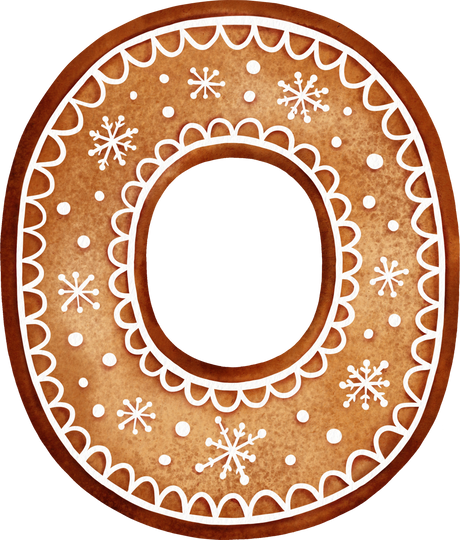 Gingerbread cookie number 0